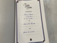 NIV Bible 1984 Large Print Reference Navy Bonded Leather Red Letter Text