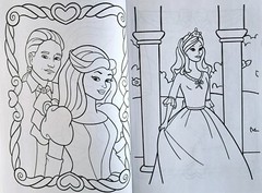 MERMAID & PRINCESS Giant Coloring & Activity Books 256 pages total BRAND NEW