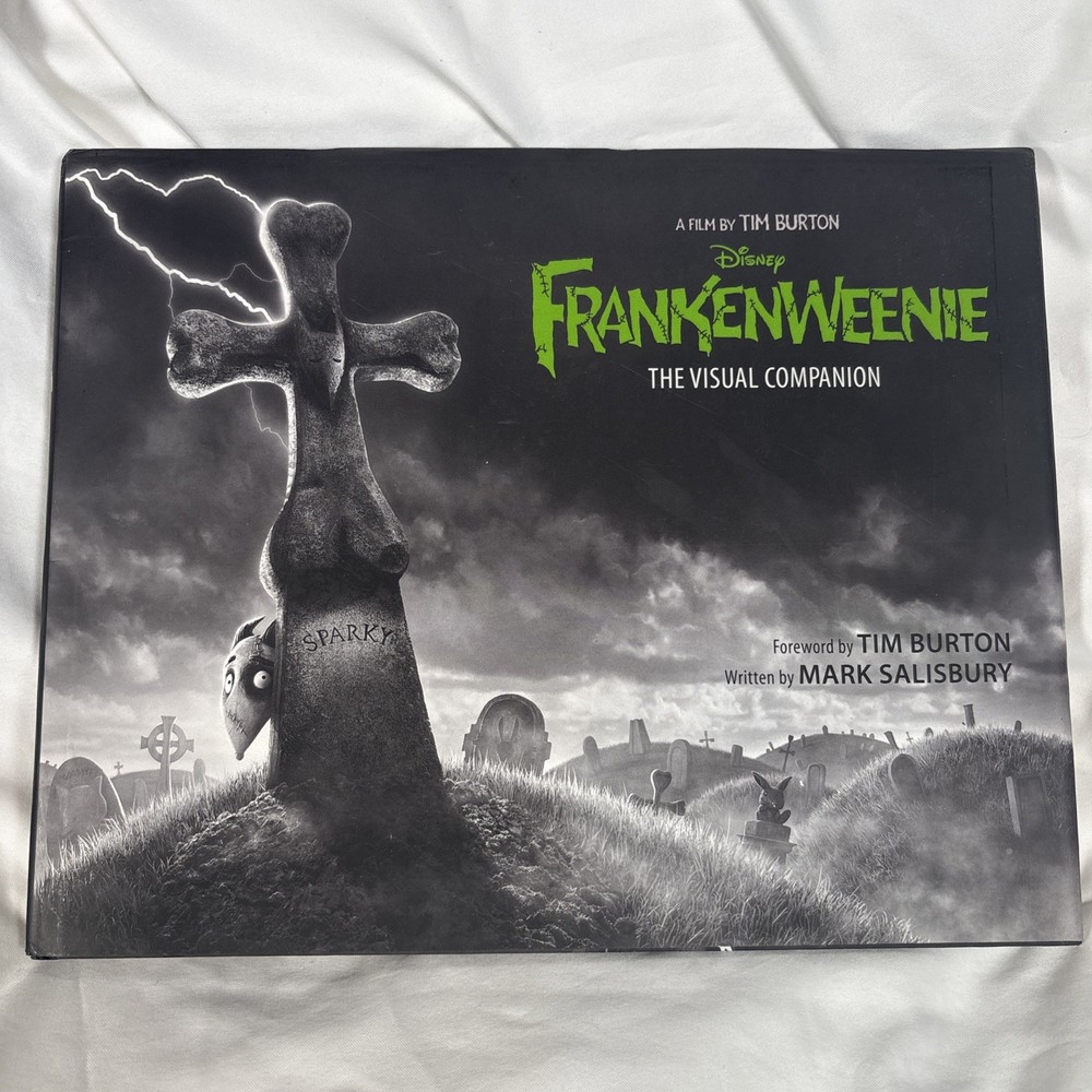 Frankenweenie The Visual Companion Tim Burton Disney Editions Hardcover Artbook
