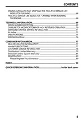 HONDA EU1000i Generator Owners Manual 2021 – STEEL WIRE BOUND – TOUGH COVERS