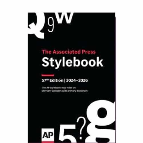 AP Stylebook, 57th Edition – Spiral-bound, by Associated Press – Good