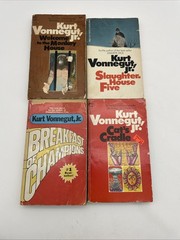 Lot of 7 Kurt Vonnegut, Jr. Novels Dell PB Vintage – Slaughterhouse 5 & MORE!