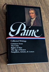 Library of America Thomas Pain: Collected Writings; Common Sense, etc. Hardcover
