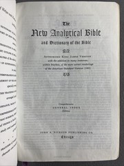 KJV Dickson New Analytical Indexed Bible Genuine Morocco Leather 1973 Maps