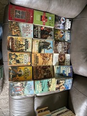 Lot of 47 Louis L’amour Paperback Novels,Short Stories Hardback Sackett
