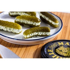 Authentic French Cornichons – Extra-Tart Gherkins for Gourmet Snacking – 13.5 oz