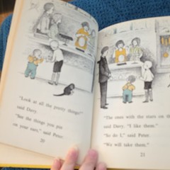 The Happy Birthday Present by Joan Heilbroner – hardcover kids book – 1962