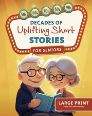 Decades of Uplifting Short Stories for Seniors: 100 Funny Stories from the 50s t