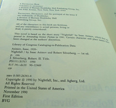 Nightfall by Isaac Asimov Robert Silverberg Hardcover 1st Edition 1990