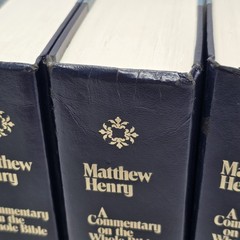 Matthew Henry’s Commentary On The Whole Bible Vol 1-6 Complete Set Revell Vtg