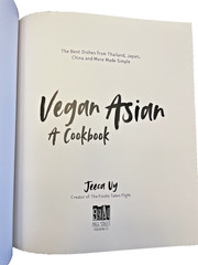 Cookbook Vegan Asian Dishes from Thailand Japan Recipes Book 168 Pages