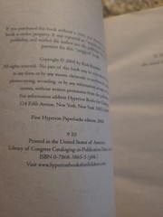 Percy Jackson and the Olympians Book One: the Lightning Thief 2006 First Edition