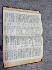 Holy Bible (KJV) Reference Edition 1972 Red Letter, Leather, Thomas Nelson 586BG
