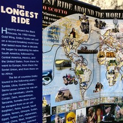 Nearly New Hardcover 2007 First Edition „The Longest Ride” by Emilio Scotto