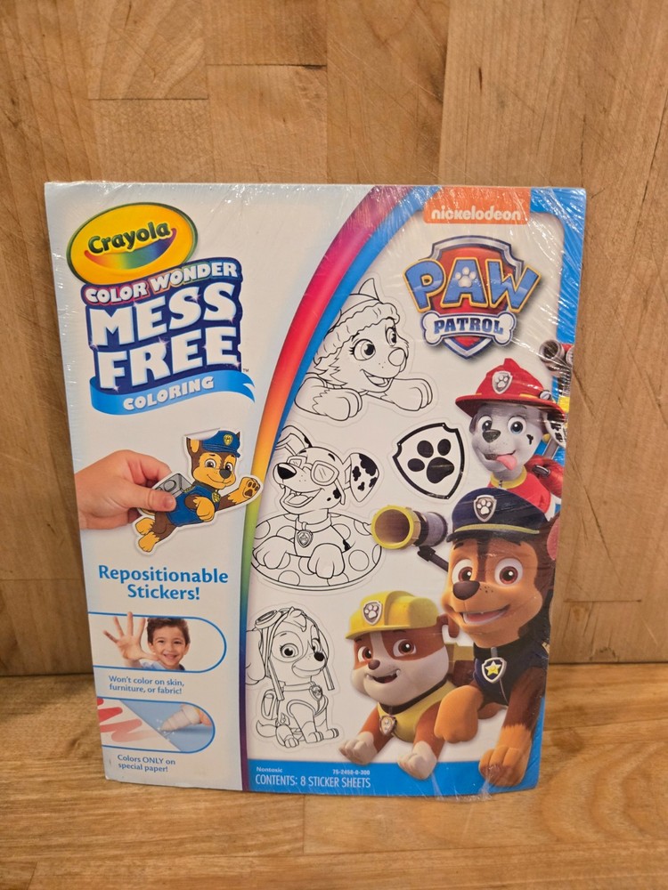 Crayola BLUEY Color Wonder Mess Free Coloring! 18 Coloring Pages & 5 Markers-New