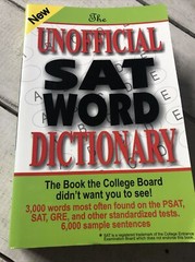 The Unofficial SAT Word Dictionary The Book the College Board Didn’t… Butchers