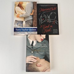 3x Romance Novels Paperback Multiple Titles And Authors