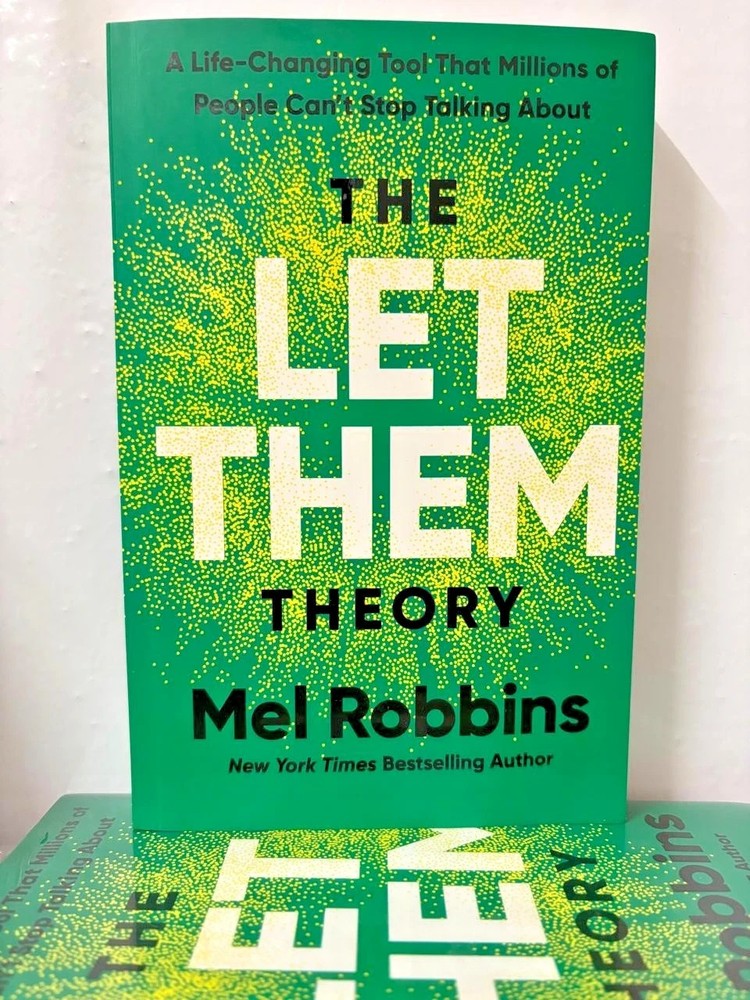 The Let Them Theory by Mel Robbins Paperback usa stock