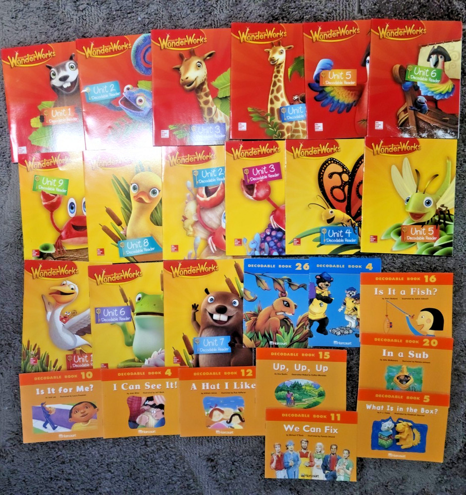 * Lot of 45 Decodables Books Phonics Early Readers *