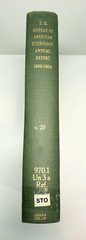 American Indian Ethnology Twenty Fifth 25th Annual Report 1903-1904