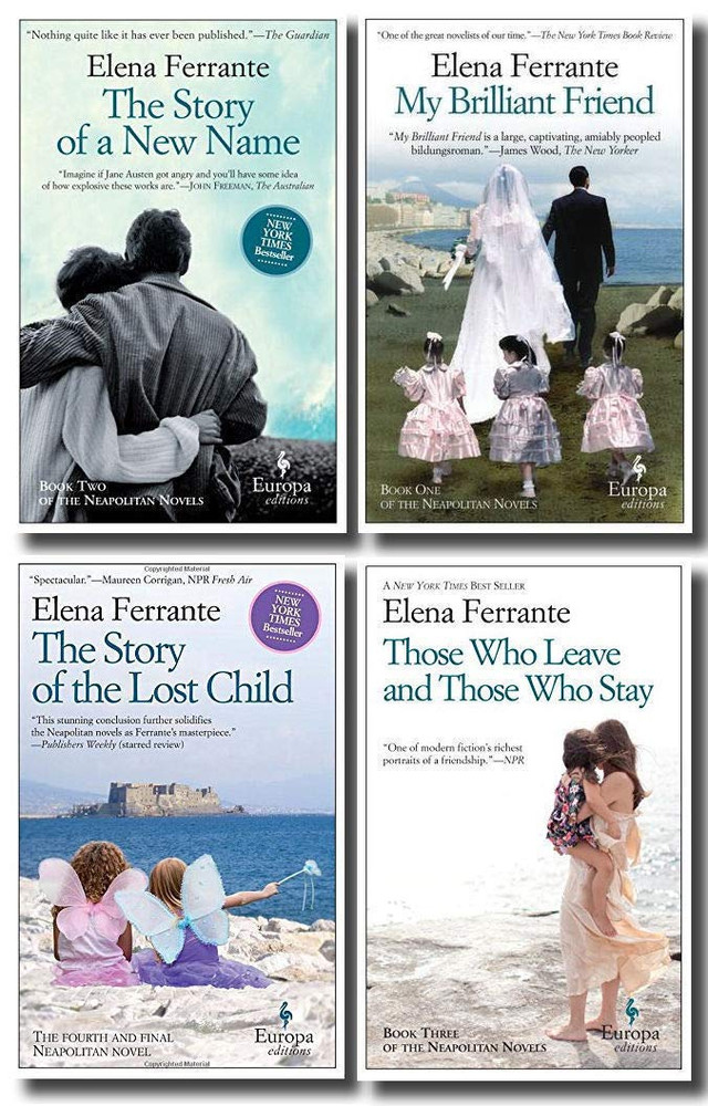 The Neapolitan Quartet by Elena Ferrante 4 Books Collection – Fiction -Paperback