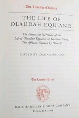 The Life of Olaudah Equiano, Written by Himself HC Illustrated Color Maps VG