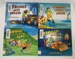Lot of 7 Froggy books by Jonathan London & Frank Remkiewicz Hardcover EX-LIBRARY