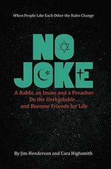 No Joke: A Rabbi, an Imam, and a – Paperback, by Jim Henderson; Cara – Very Good