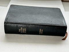 The System Bible Study KJV Enlarged Edition Morocco Leather 1964
