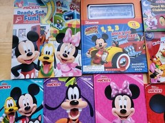 Disney Mickey Mouse Children’s HC Book Lot Disney Junior Play With