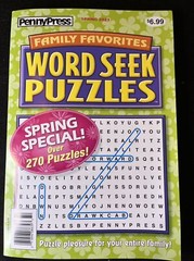 PENNY PRESS SPRING 2023 LOT OF 4 -CROSSWORD-SUDOKU-WORD SEEK-VARIETY PUZZLES