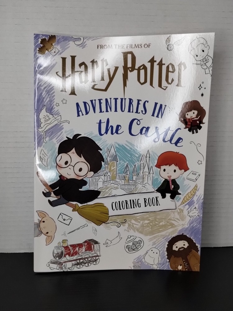 Harry Potter Adventures in the Castle Coloring Book 16 Pages ✨ Brand New