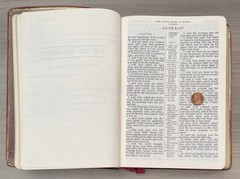 Kenneth Copeland Reference Bible 1972 RED HANDBOUND GENUINE LEATHER Red Letter