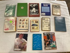 Vintage Baseball Books & Magazines Lot – 13 Mid-Century Titles (1940s-1970s)