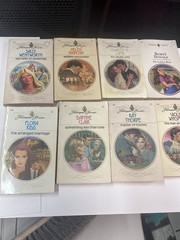 Vintage Harlequin Presents Romance Novel Lot Of 48 Books from the 1970s-1980s