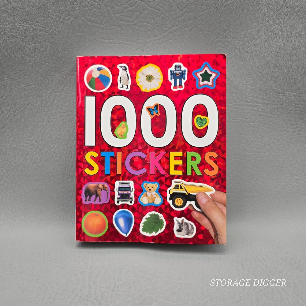 1000 Stickers: Pocket-Sized by Roger Priddy Sticker Fun Activity Book Paperback