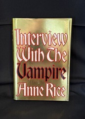 INTERVIEW WITH THE VAMPIRE Anne Rice 1993 1st edition 6th printing HC/DJ VG