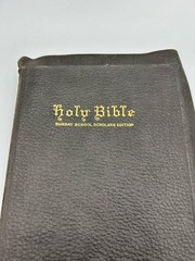 KJV Holy Bible – Sunday School Scholars Edition – 1920s National Bible Press
