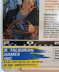 Cyberpunk 2020 2nd Edition Core Rulebook v1.0 RPG R Talsorian CP3002 | USED TR1