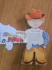 YOUNG KIDS BOOK-Cowboy by Giovanni Caviezel (2009, Children’s Board Books)