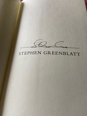 Stephen Greenblatt SIGNED Rise and Fall of Adam and Eve 1st print LN HC FREE SH