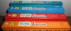 Lot of 4 H/C DORK DIARIES by Rachel Renee Russell (NICE)