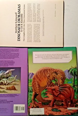 DINOSAUR DIORAMAS, DINOSAURS STICKER BOOK, CHOICE OF 1 ACTIVITY BOOK, NEW, MINT