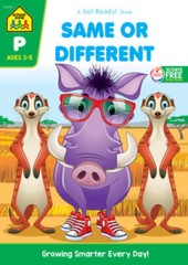 Workbooks-Same or Different Grade P – Misc. By School Zone Publishing – GOOD
