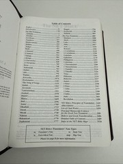 The Net Bible – Premium Bonded Leather – 60,932 Translators Notes – 2005