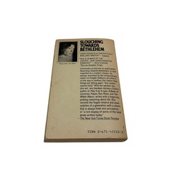Joan Didion Set of 2 Vintage 1979: The White Album, Slouching Towards Bethlehem