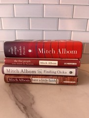 Mitch Albom Book Lot Of 4