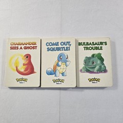 Pokemon Tales, Vol. 1-3 by Tomoaki Imakuni (1999, Children’s Board Books)