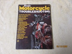 Petersen’s Basic Motorcycle Troubleshooting, circa 1974, paperback,144 pages.