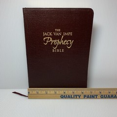 The Jack Van Impe Prophecy Bible, KJV Red Letter Limited Special Edition Leather